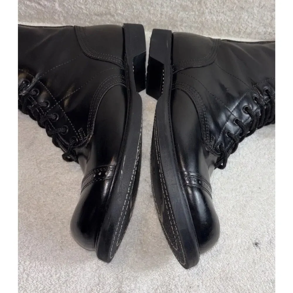 Double H Leather Paratrooper Jump Boots Made in USA Men's 10 D